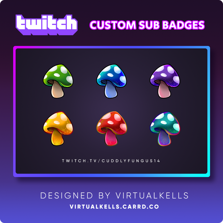 CuddlyFungus14 Sub Badges